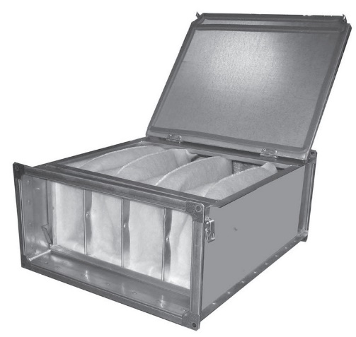 Фильтры для каналов прямоугольного сечения- типа ФВП